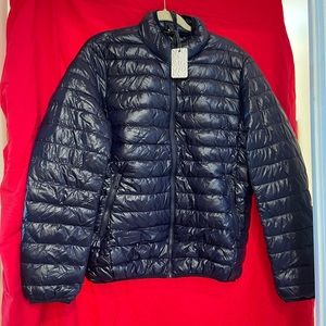 Puffer Navy blue Women’s jacket brand new - purchased from Italy (Bata) Size:L
